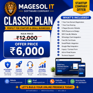 CLASSIC Plan Website Package