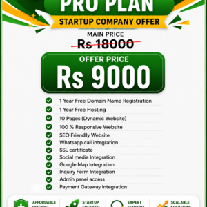 PRO Plan Website Package